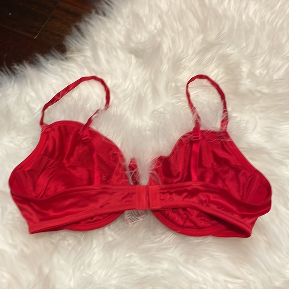 NWOT La Senza Mrs Clause Santa Bra & Skirt Christmas Lingerie Set Size Large - Picture 6 of 9